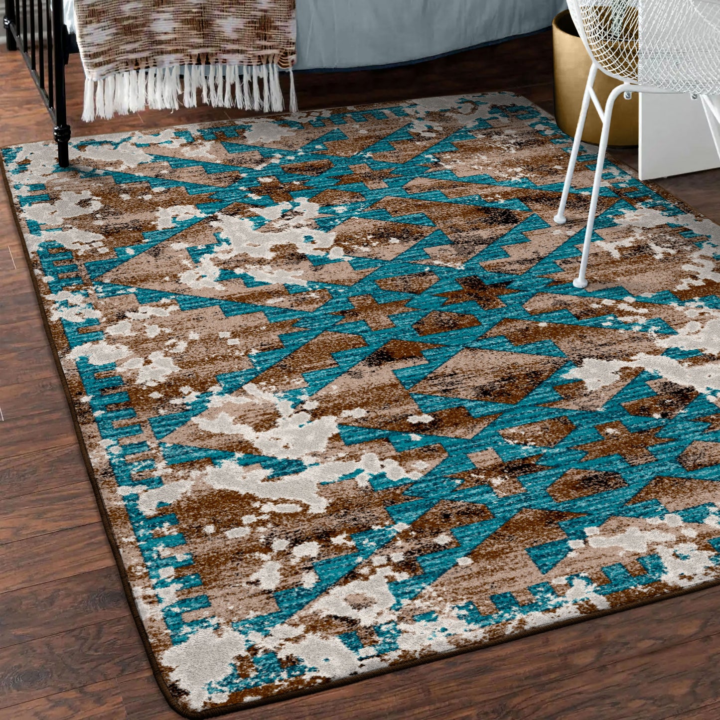 Distressed Fresco - Turquoise