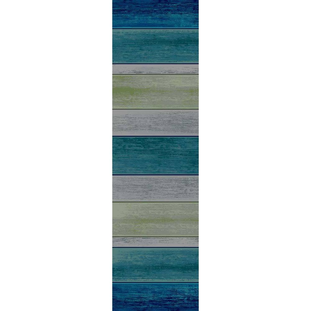 Bungalow Element - Aqua-CabinRugs Southwestern Rugs Wildlife Rugs Lodge Rugs Aztec RugsSouthwest Rugs