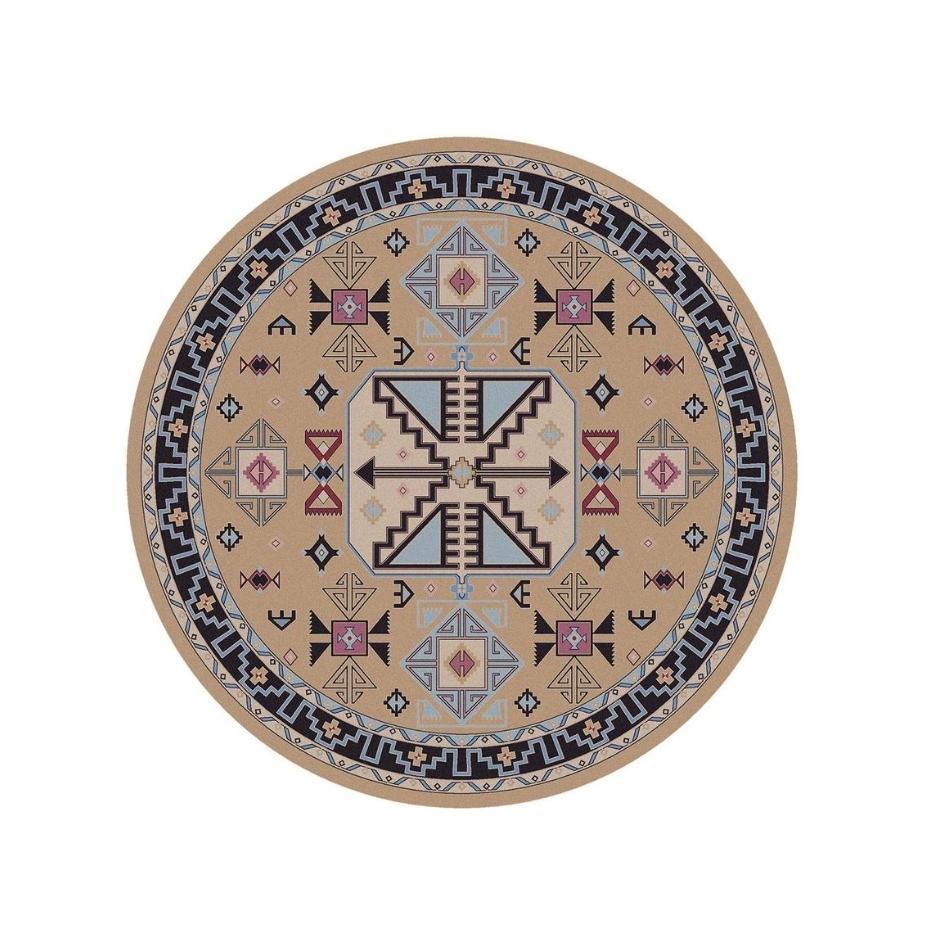 Canyon De Cobre - San Angelo-CabinRugs Southwestern Rugs Wildlife Rugs Lodge Rugs Aztec RugsSouthwest Rugs