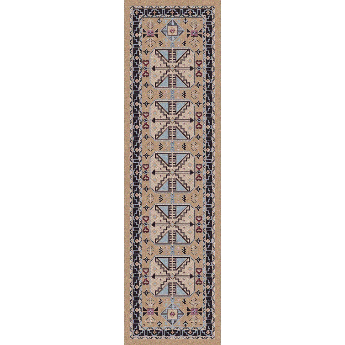 Canyon De Cobre - San Angelo-CabinRugs Southwestern Rugs Wildlife Rugs Lodge Rugs Aztec RugsSouthwest Rugs