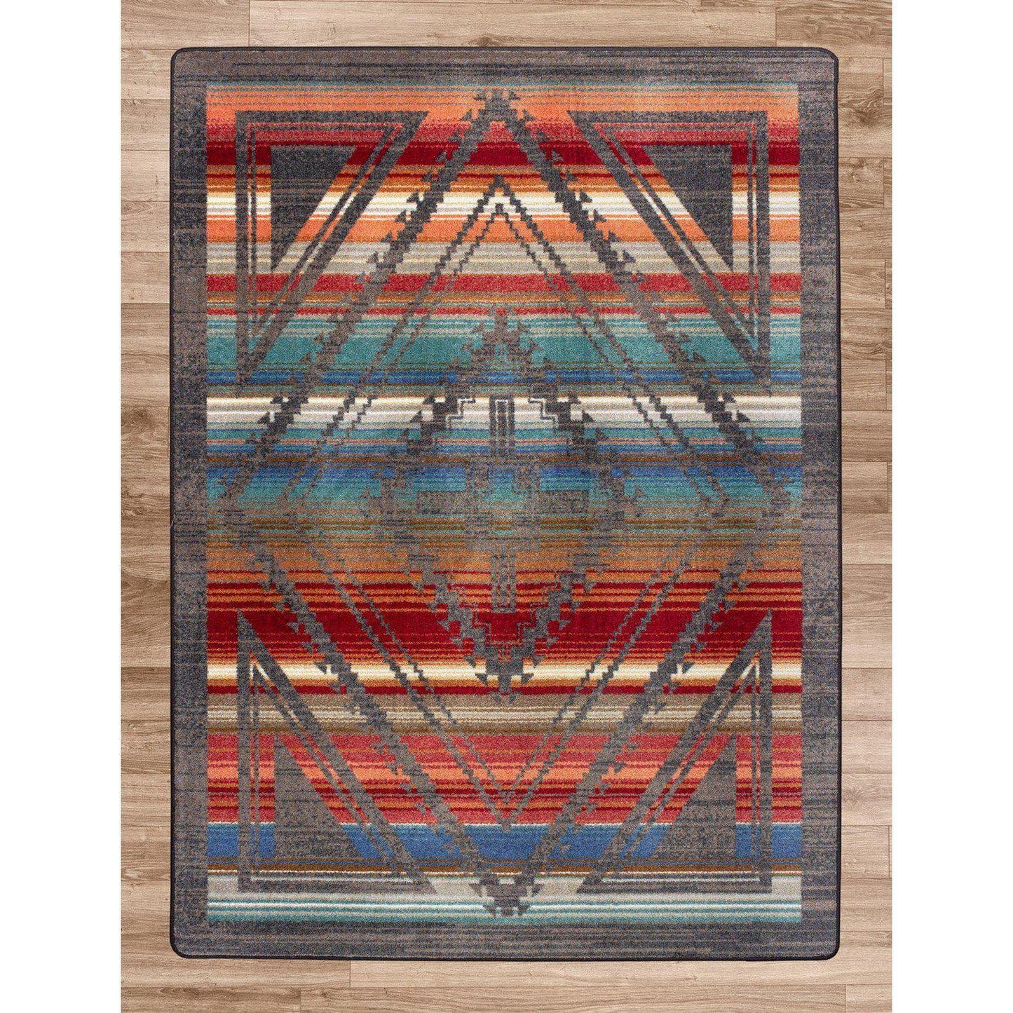 Canyon Valley - Canyon-CabinRugs Southwestern Rugs Wildlife Rugs Lodge Rugs Aztec RugsSouthwest Rugs